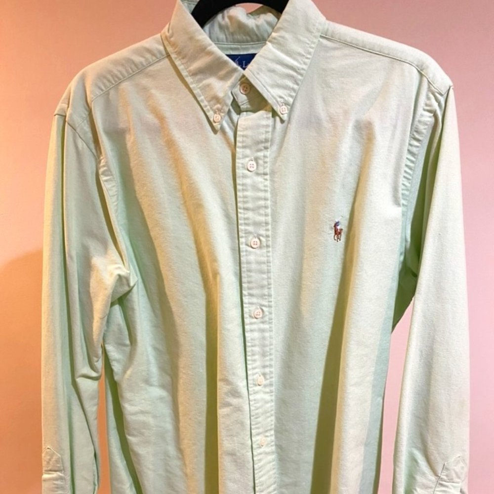 Vintage Polo Ralph Lauren Oxford Button Up (Medium)
